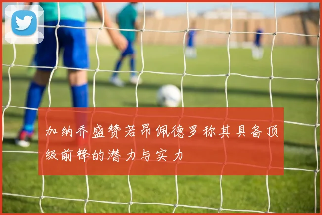 加纳乔盛赞若昂佩德罗称其具备顶级前锋的潜力与实力